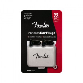 Fender MUSICIAN SERIES Black EAR PLUGS купить