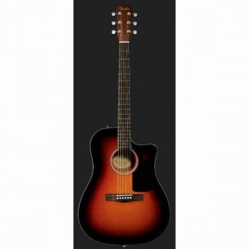 Fender Cd-60ce Dreadnought Brown Sunburst W/fishman® Miniq Preamp купить