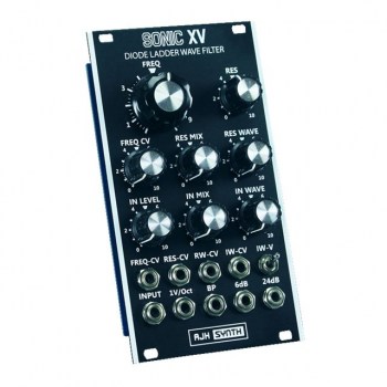 AJH Synth MiniMod Sonic XV black 4-Pol-Diodenfilter купить