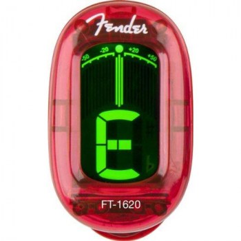 Fender CALIFORNIA SERIES CLIP-ON TUNER CANDY APPLE RED купить