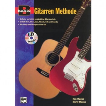 Alfred Music Basix Gitarren Methode  Manus, Manus inkl. CD купить