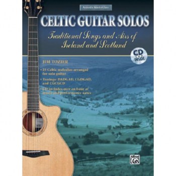 Alfred Music Celtic Guitar Solos Jim Tozier incl. CD купить