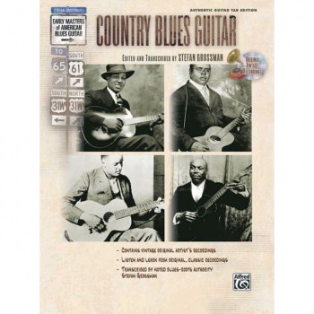 Alfred Music Early Masters - Country Blues Grossmann, Book and CD купить