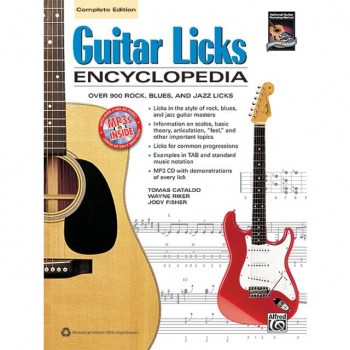 Alfred Music Guitar Licks Encyclopedia Over 900 Rock/Blues/Jazz Licks купить