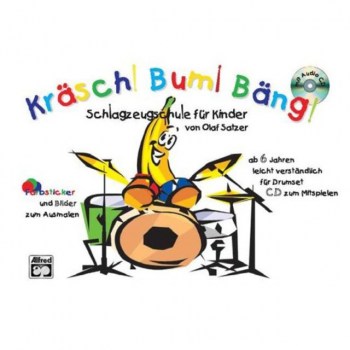 Alfred Music Krosch! Bum! Bong! 1 mit CD Olaf Satzer, Schlagzeugschule купить