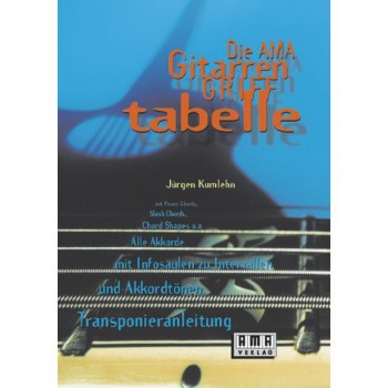 AMA Verlag Guitar-chords book by Jorgen Kumlehn купить