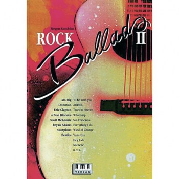 AMA Verlag Rock Ballads Band 2 Song Book-Series купить