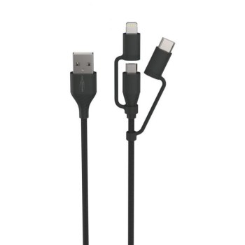 Ansmann Lightning data and charging cable 1,2 m купить