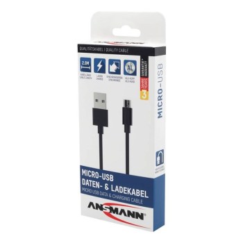 Ansmann Micro-USB Daten- und Ladekabel купить