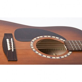 Art Lutherie Cedar Lefthand Antique Burst Dreadnought купить