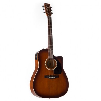 Art Lutherie Dreadnought, Antique Burst Cedar CW QUANTUM EQ купить