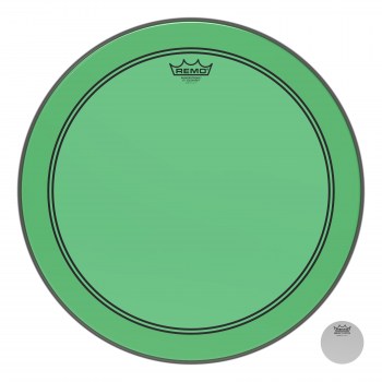 Remo P3-1318-ct-gn Powerstroke® P3 Colortone™ Green Bass Drumhead, 18. купить