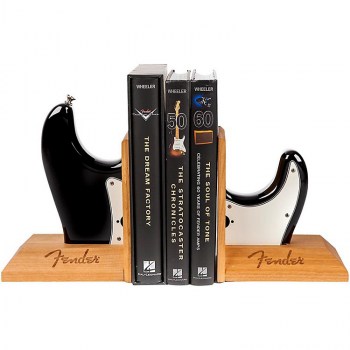 Fender Strat Body Bookends, Black купить