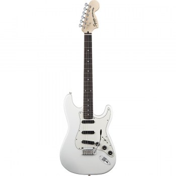 Fender Squier Deluxe STRAT HOT RAILS OLIMPIC White купить