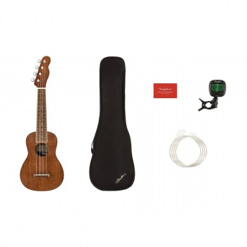 Fender Seaside Soprano Uke Pack, Nat купить