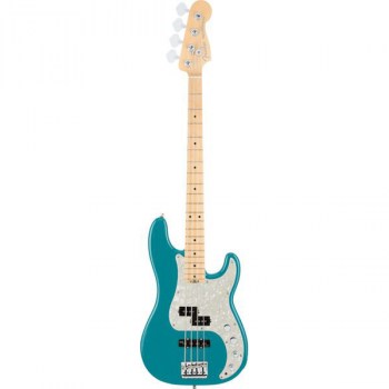 Fender American Elite Precision Bass® Maple Fingerboard Ocean Turquoise купить