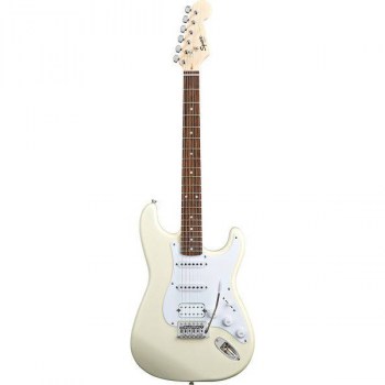 Fender Squier BULLET STRAT TREMOLO HSS - RW - Arctic White купить