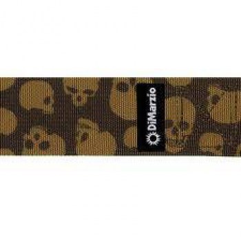 Dimarzio 2 INCH CORDURA STRAP W/Leather ENDS CAMO SKULLS DD3100MGSK купить