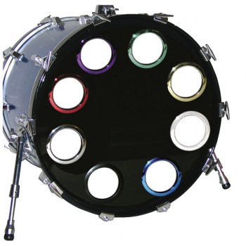 BASS DRUM OoS BD-Fell Verstorkungsring 4" Blue Chrome, HCB5 купить