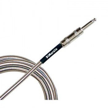 Dimarzio METALLIC Instrument Cable 10` SILVER EP1710SSSM купить