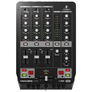 Behringer VMX300USB 3 Channel DJ Mixer with USB купить