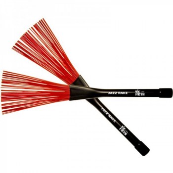 Vic Firth BJR Jazz Rake – red plastic купить