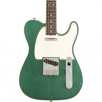 Fender Custom Shop 1963 Journeyman Relic Telecaster Custom, Rosewood Fingerboard, Faded Sherwood Green Metallic купить