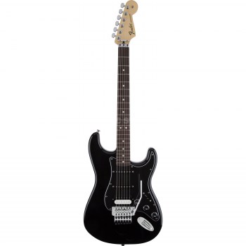 Fender Standard STRAT HSS FLOYD PF BLK купить