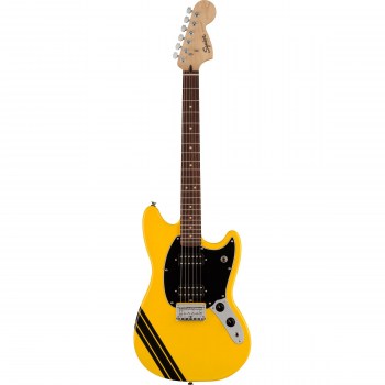 Fender Squier Bullet Mustang HH COMP Graffiti Yellow купить