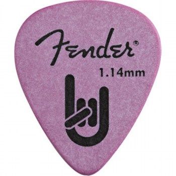 Fender Fender® Rock-On Touring Picks, 351 Shape 1.14 MM, Purple, 72 Count купить