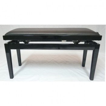 Burghardt 106 Duett Bench - Black Polished - Leather купить