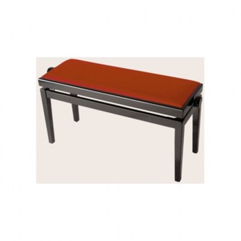 Burghardt 106 Duettbank Black polished Double Bench Velvet red купить