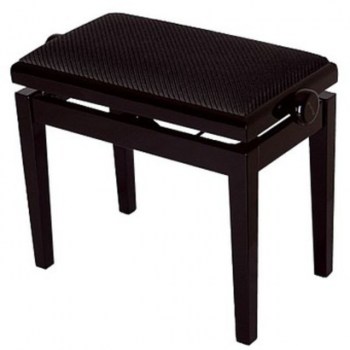 Burghardt B5 Piano Bench Teak Seat Cover Velvet Black купить