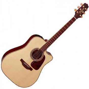 Takamine CP4DC-OV Dreadnought C/A, SOLID SPRUCE, OVANGKOL W/ SOLID BACK (All Gloss Natural) купить