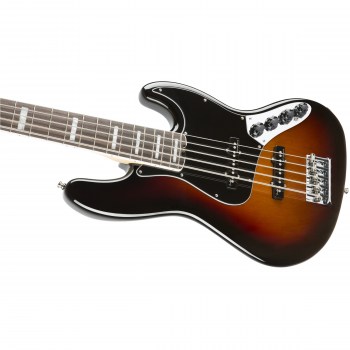 Fender American Elite Jazz Bass® V, Ebony Fingerboard, 3-Color Sunburst купить