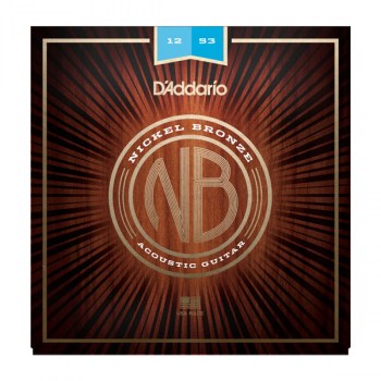 D`Addario NB1253 Nickel Bronze Acoustic, Extra Light, 12-53 купить