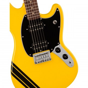 Fender Squier Bullet Mustang HH COMP Graffiti Yellow купить