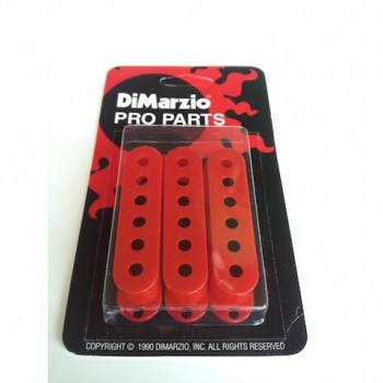 Dimarzio STRAT PICKUP COVER SET DM2001RD купить