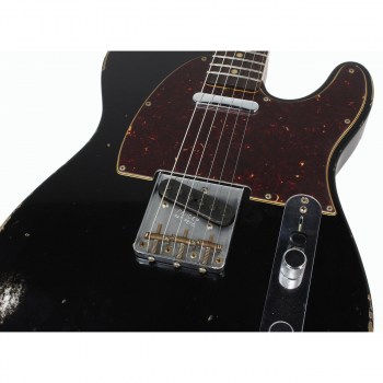 Fender Custom Shop 1961 Relic Telecaster, Rosewood Fingerboard, Aged Black купить