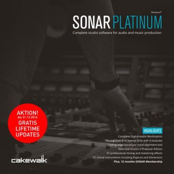 Cakewalk Sonar Platinum купить