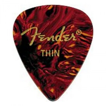 Fender Pick - Classic Celluloid Shell Thin купить