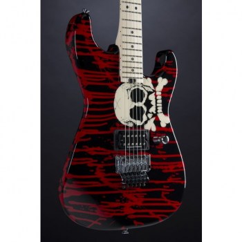 Charvel Pro Mod Warren de Martini San Dimas BAS Blood and Skull купить