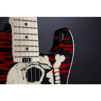 Charvel Pro Mod Warren de Martini San Dimas BAS Blood and Skull купить