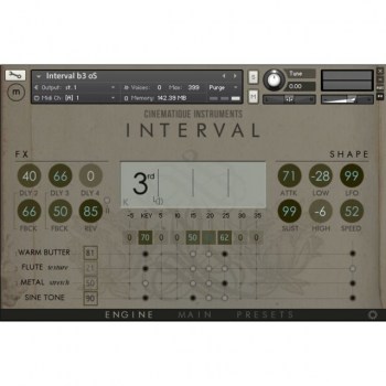 Cinematique Instruments Cinematique Instruments Interval (License Code) купить