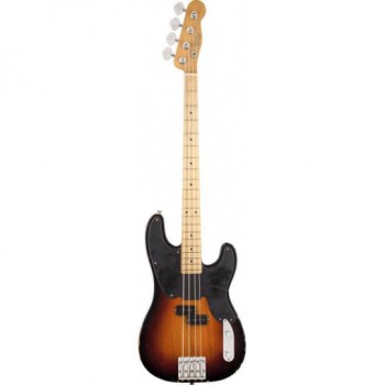 Fender Mike Dirnt Road Worn Precision Bass, Maple Fingerboard, 3-Color Sunburst купить