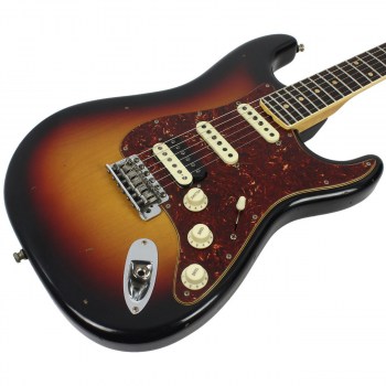 Fender Custom Shop Journeyman Relic PostModern HSS Strat, Rosewood Fingerboard, 3-Color Sunburst купить