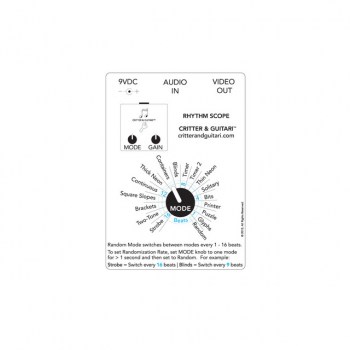 Critter & Guitari Rhythm Scope Video Synthesizer купить