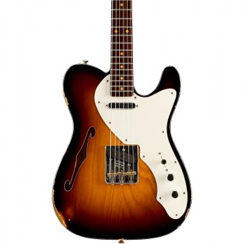 Fender Custom Shop Limited Edition `50s Thinline Tele, Relic, Wide Fade 2-Color Sunburst купить