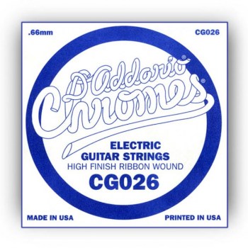 D'Addario Single String CG026 Flat Wound купить