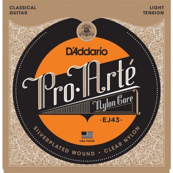 D'Addario EJ43 Pro-Arte Light Tension Cl assical Guitar Strings купить